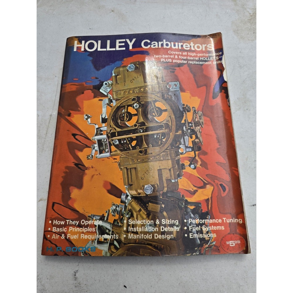 Holley Carburetors Two & Four Barrel Units-by Mike Urich HP Books 1972